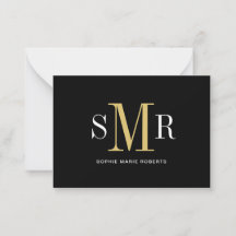 Moderne dreimalige Monogramm-Initialnamen