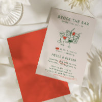 Moderne Drink Sketch Stock Bar Paare Dusche