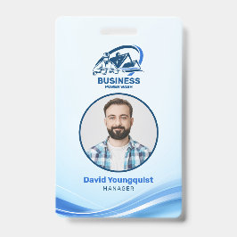 Moderne Druckwäsche Power Waschhaus Reinigung Ausweis