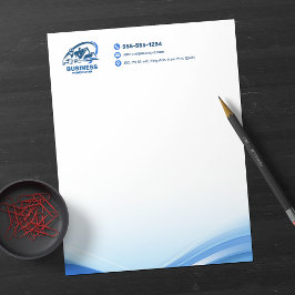 Moderne Druckwäsche Power Waschhaus Reinigung Briefbogen