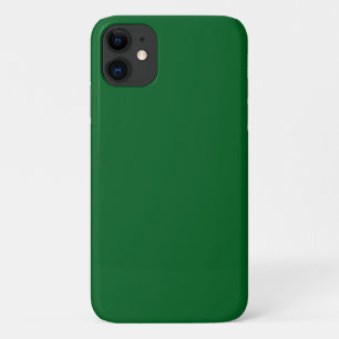 Moderne dunkle Waldgrün-Einfarbig Case-Mate iPhone Hülle