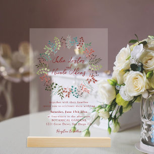 Moderne Dusty Blue Meeresschnecken Strand Ozean Ho Acryleinladungen