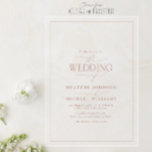 Moderne dusty Rose Calligraphy Wedding Acryleinladungen<br><div class="desc">Diese Hochzeitseinladung verkörpert zeitlose Eleganz mit einer modernen Touch, die sich ideal für Paare eignet, die die gehobene Eleganz schätzen. Die zarte staubige Kalligraphie der Rose fließt anmutig durch die Acrylkulisse und schafft so eine ruhige und romantische Einladung, die auf Ihre Liebe in einer Art und Weise spricht, wie es...</div>