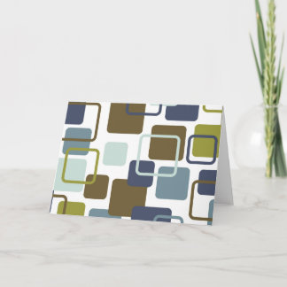 Moderne Eames Rechtecke 1 Karte