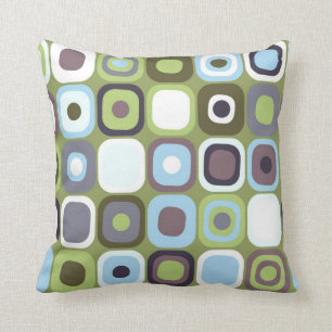 Moderne Eames Rechtecke 32 Kissen