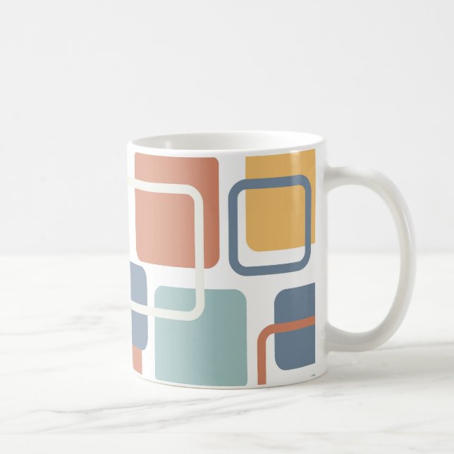 Moderne Eames Rechtecke 3 Tasse (Rechts)
