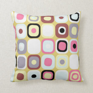 Moderne Eames Rechtecke 6 Kissen