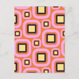 Moderne Eames Rectangle 23 Postkarte