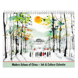 Moderne Echos Chinas – Tinte & Kulturkalender Kalender