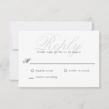 Moderne Edge-Elegant-Minimal-Monogram-Hochzeit