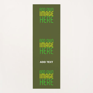 MODERNE EDITABLE ARMY GREEN IMAGE TEMPLATE YOGAMATTE