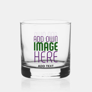 MODERNE EDITABLE EINFACHE, KLARE BILDTEXTVORLAGE WHISKYGLAS