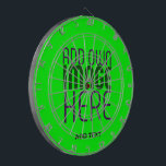 MODERNE, EDITABLE NEON GREEN IMAGE TEMPLATE DARTSCHEIBE<br><div class="desc">DIES IST EIN DESIGN FITTING FÜR KUNDEN.SIE KÖNNEN LOGO,  FOTO,  TEXT UND FARBEN ÄNDERN,  RESIZIEREN ODER HINZUFÜGEN,  WIE SIE GEWOLLT HABEN.DANKE IHNEN.</div>