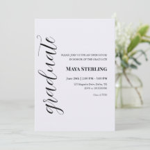 Moderne Editoriale Schrift Graduierung