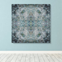 Moderne, eine Art Abstrakte Kunst in einer foggisc