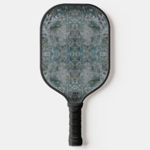 Moderne, eine Art Abstrakte Kunst in einer foggisc Pickleball Schläger