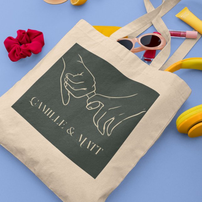 Moderne, einfache Abstrakte Linie Art ,boho chic Tragetasche (Von Creator hochgeladen)