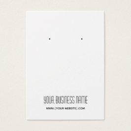 Moderne, einfache, benutzerdefinierbare Earring Di