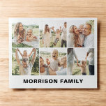 Moderne, einfache, benutzerdefinierte 6-FotoCollag Puzzle<br><div class="desc">Erleben Sie einen unvergesslichen Aufenthalt mit unserem modernen, einfachen 6 Foto Collage Jigsaw Puzzle! Personalisieren Sie dieses Rätsel mit sechs Ihrer Lieblings-Fotos für ein einzigartiges und aussagekräftiges Design. Ideal für Ansammlungen, Spielabende oder als nachdenkliches Geschenk kombiniert es Unterhaltung mit persönlicher Touch. Es ist aus langlebigen Materialien gefertigt und ist so...</div>