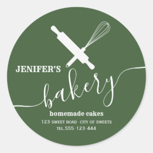 Moderne, einfache Berufliche Rolling Button Whisky Runder Aufkleber