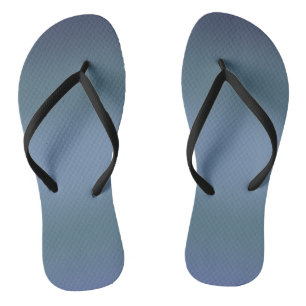 Moderne einfache blaue Marine Farbe Flip Flops