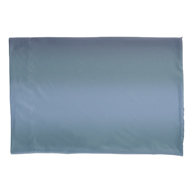 Moderne einfache blaue Marine Farbe Kissenbezug (Vorderseite)