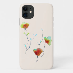 Moderne, einfache Blume Herbst Kunst Case-Mate iPhone Hülle