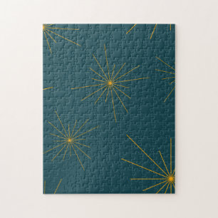 Moderne, einfache, coole, trendige Lichtabstraktio Puzzle