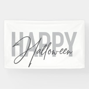 Moderne, einfache, coole Typografie von Happy Hall Banner