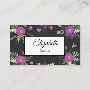 Moderne, einfache Elegant Visitenkarte