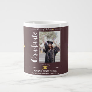 Moderne, einfache, elegante Abschluss Goldkappe da Jumbo-Tasse