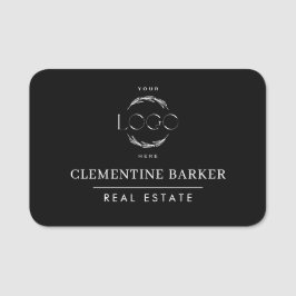 Moderne einfache Elegante Ihr Logo Namensschild