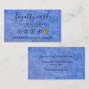 Moderne einfache elegante Typografie Treuekarte Visitenkarte