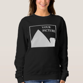 Moderne Einfache Erstellung eines eigenen Hochzeit Sweatshirt