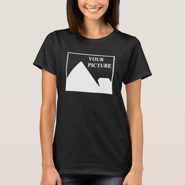 Moderne Einfache Erstellung eines eigenen Hochzeit T-Shirt (Vorderseite)