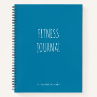 Moderne, einfache, fette Blue Gym Workout Health F