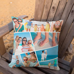  Moderne, einfache Fotos für 9 Bilder - Collage Kissen