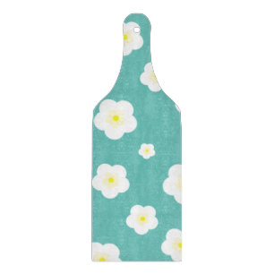 Moderne, einfache Frühlingshaftigkeit Blume Gefäll Schneidebrett