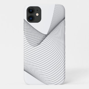 Moderne, einfache, futuristische städtische wellig Case-Mate iPhone hülle