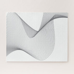 Moderne, einfache, futuristische urbane Wide Illus Puzzle