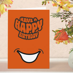 Moderne einfache Glückwunschkarte zum Geburtstag g Karte