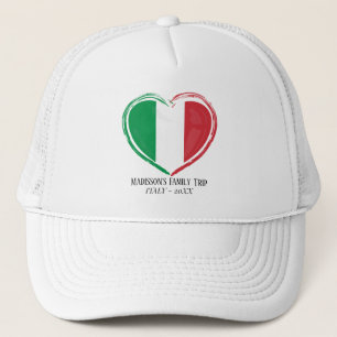 Moderne einfache ITALY Trucker-Mütze Truckerkappe