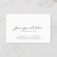Moderne einfache Kalligrafie Script Gloss Euro Siz