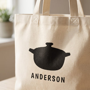 Moderne einfache Landhausstil-Bauernhaus-Geschenk Tragetasche
