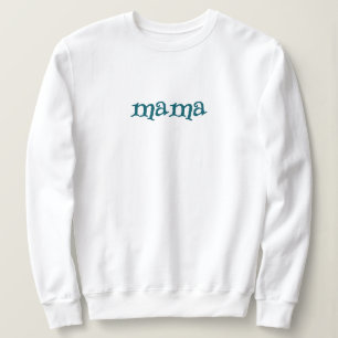 Moderne einfache Mami T-Shirt-Geschenk für die bes Sweatshirt