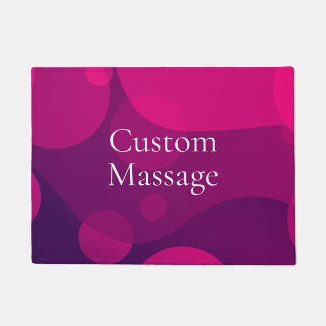 Moderne, einfache Massage Fußmatte (Vorderseite)
