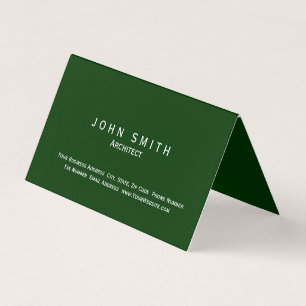 Moderne, einfache Minimal Business Card Visitenkarten