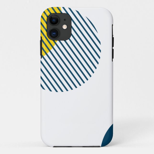 Moderne, einfache, minimale, trendige urbane abstr Case-Mate iPhone hülle (Rückseite)