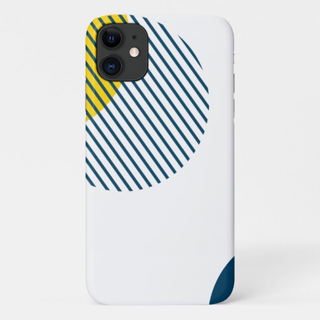 Moderne, einfache, minimale, trendige urbane abstr Case-Mate iPhone hülle (Rückseite)