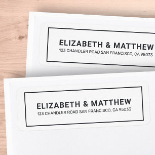 Moderne einfache Minimalistische Typografie-Rückse